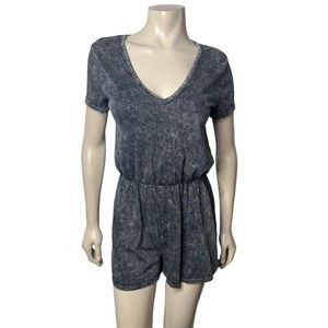 Lulus Black Washed Romper